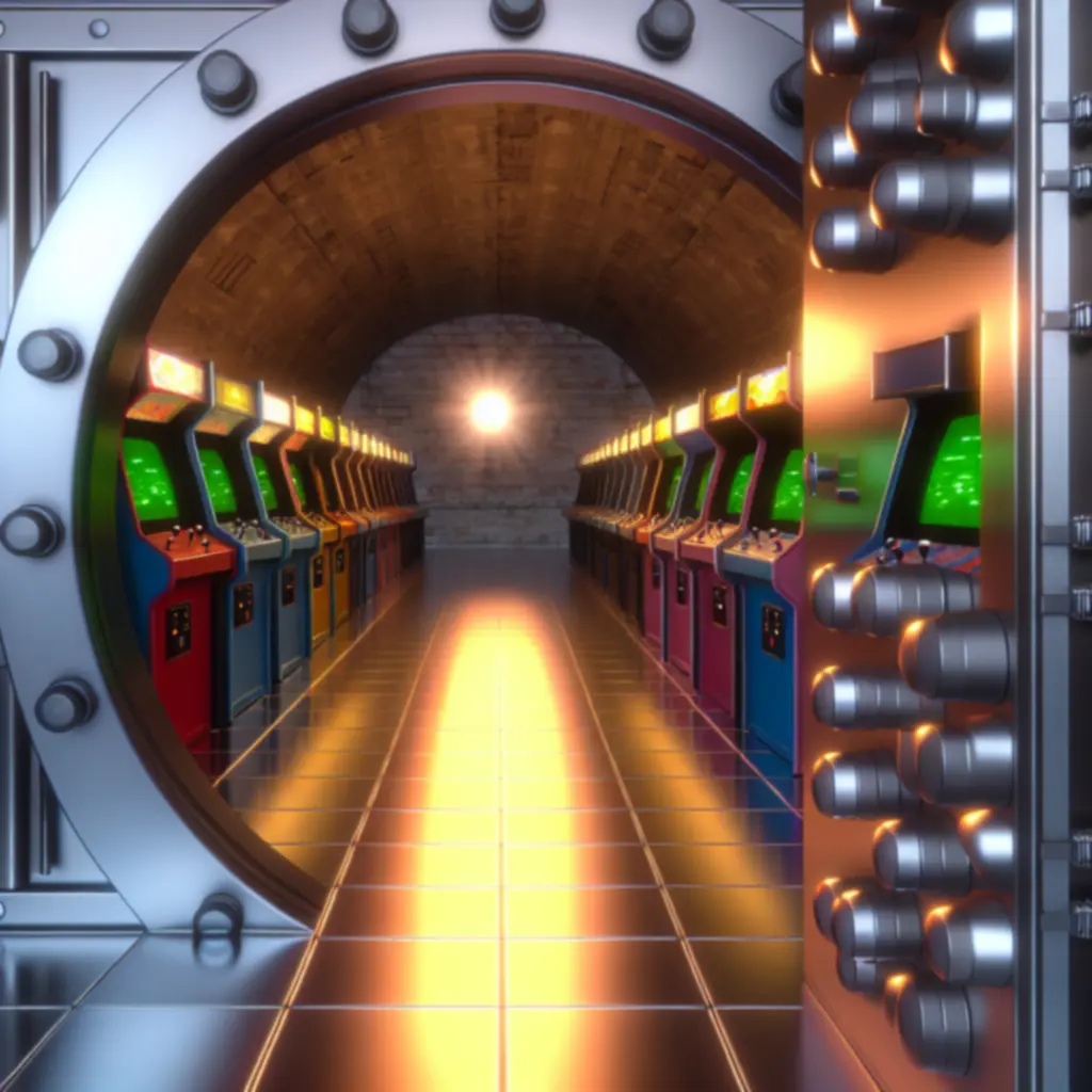 Mozaika ilustrująca szyfrowanie, tokenizację i fizyczne zabezpieczenia magazynu